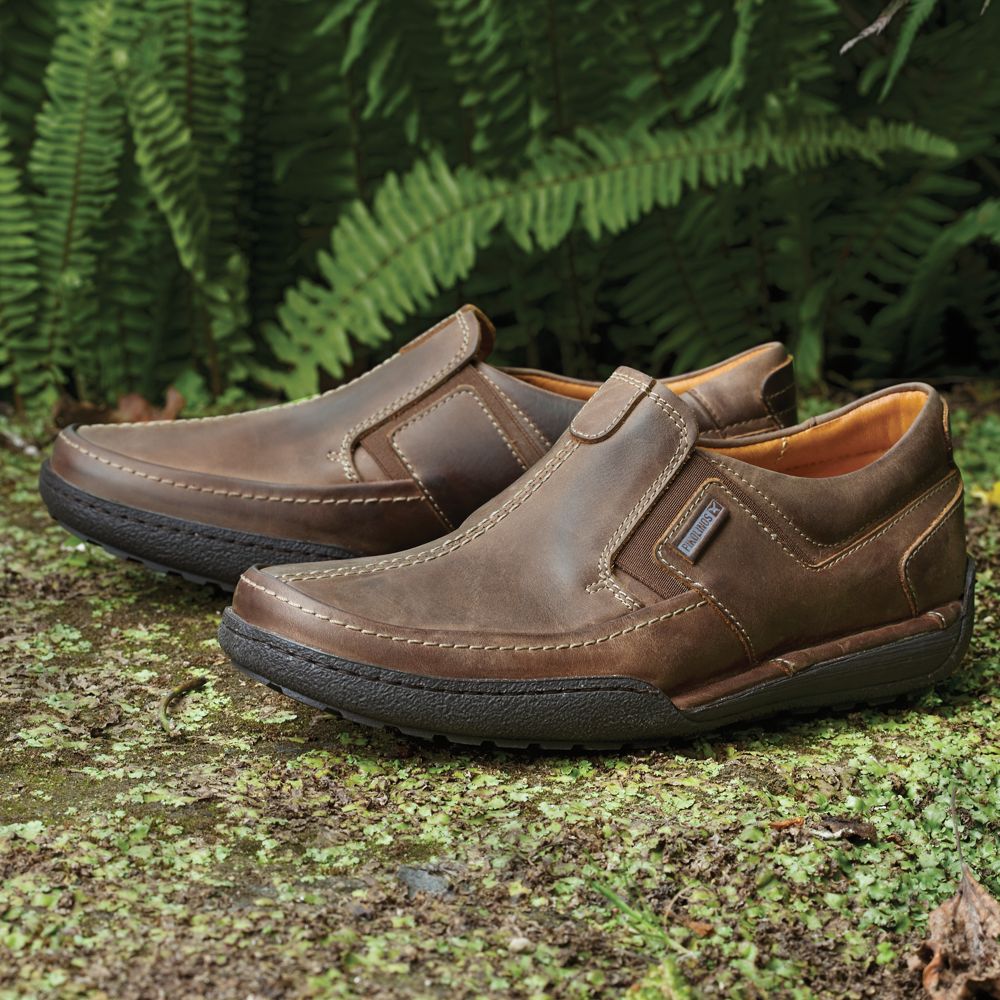 Men's Leather Walking Shoes - Get Details