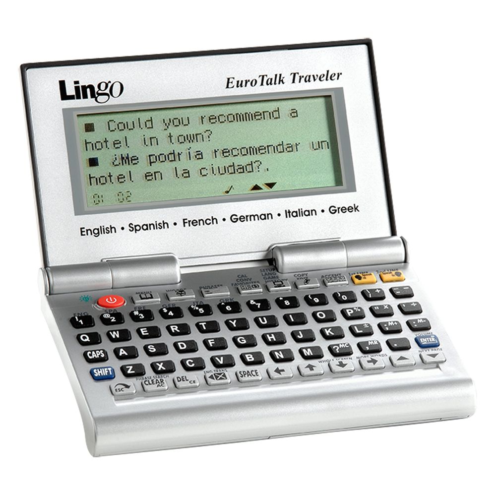 Six-language Talking Translator