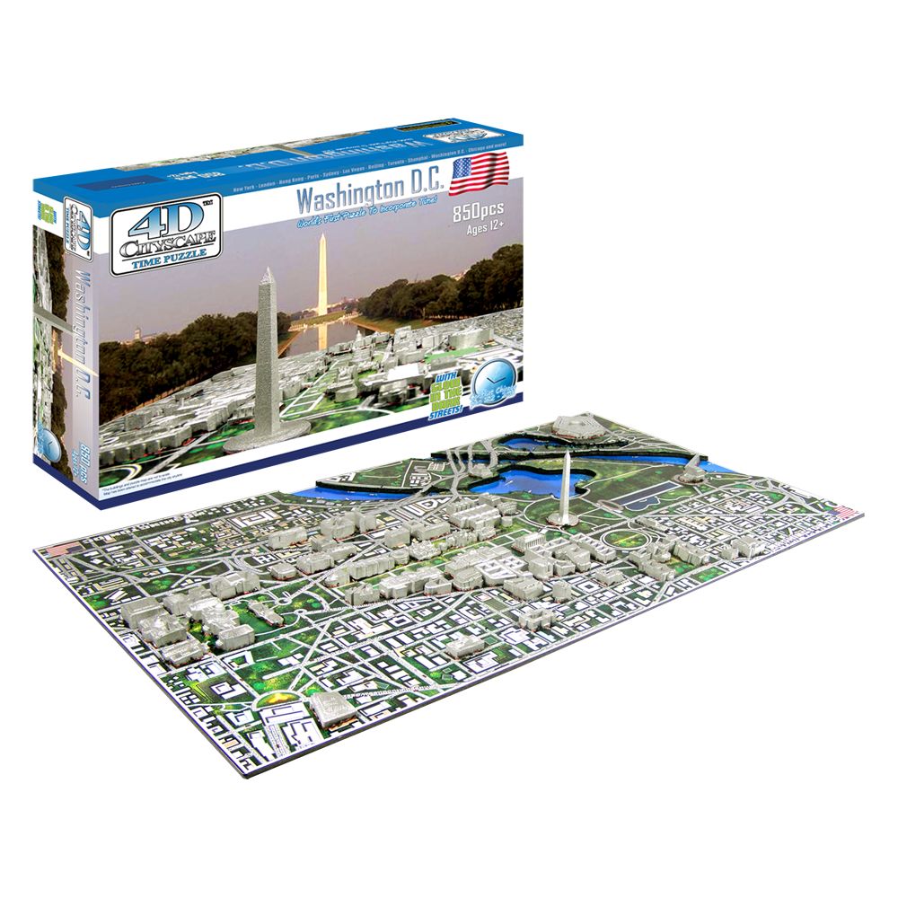 4-D Cityscape Washington, DC Puzzle