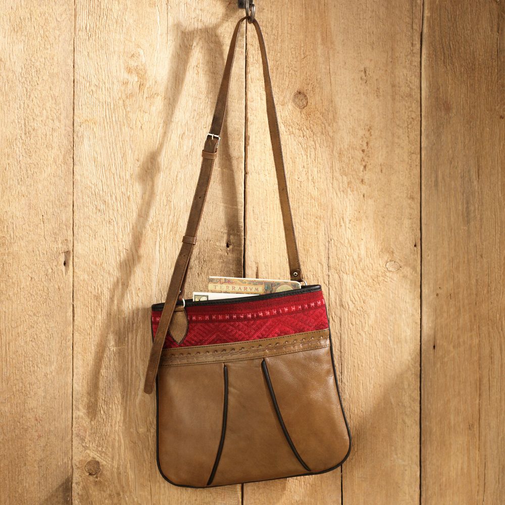 Oruro Leather Bag - Light Brown