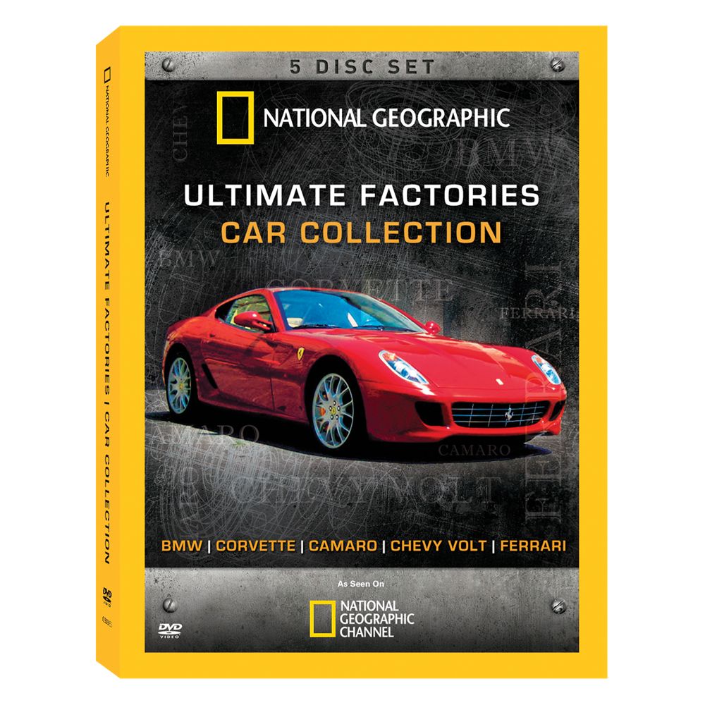 Ultimate Factories Car Collection 5-DVD Set
