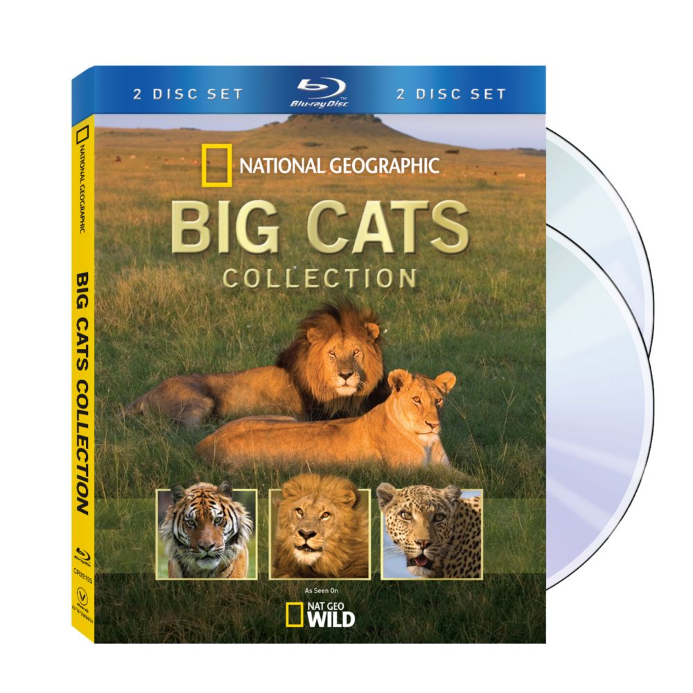 National Geographic Big Cats 2-Blu-Ray Disc Set
