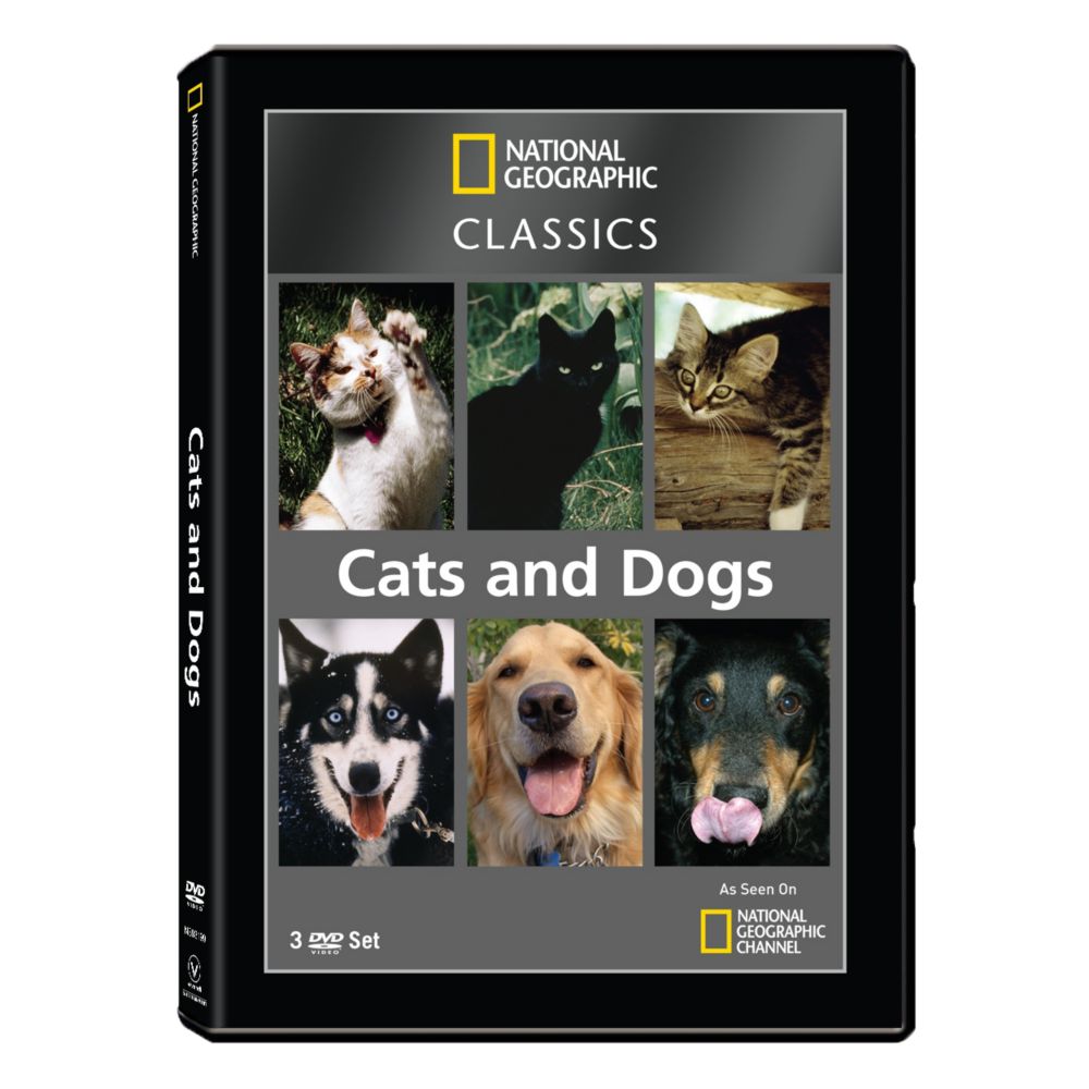 National Geographic Classics: Cats and Dogs 3-DVD Set