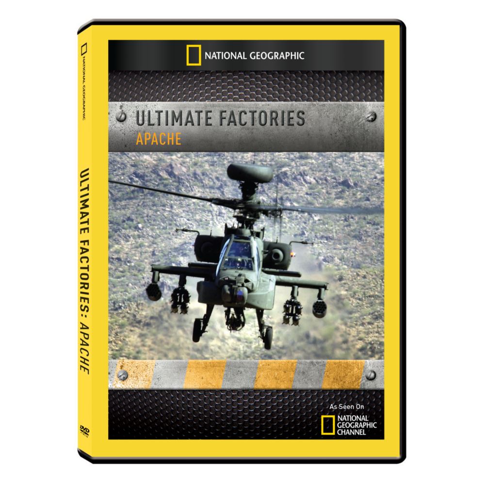 Ultimate Factories: Apache Helicopter DVD-R