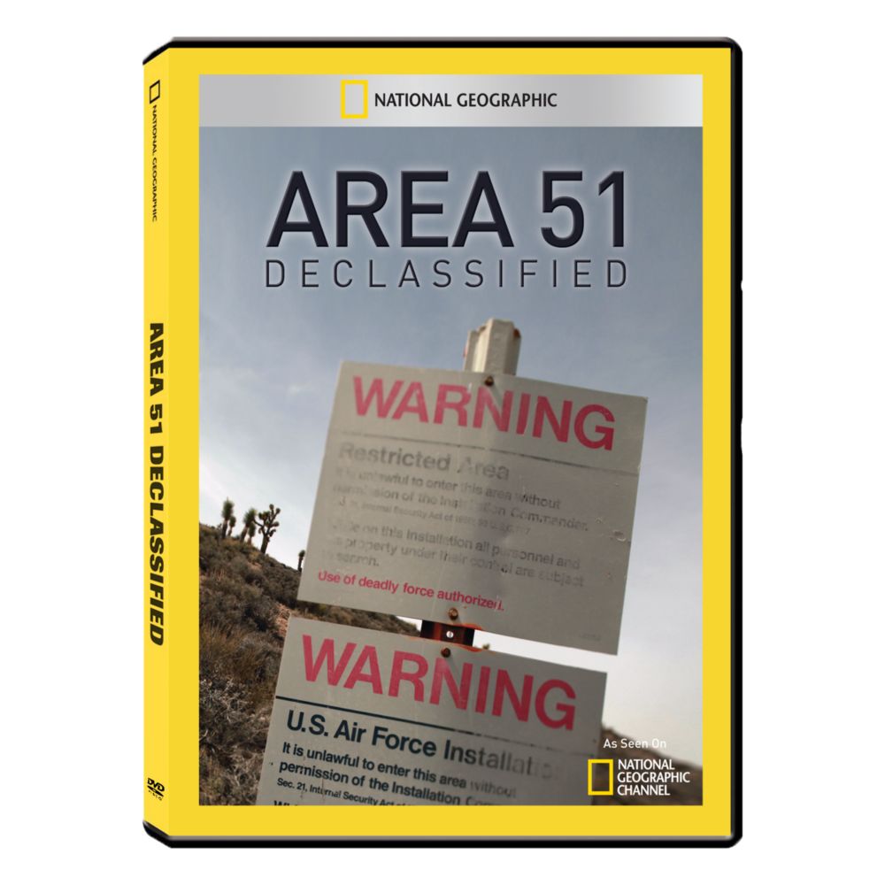 Area 51 Declassified DVD-R