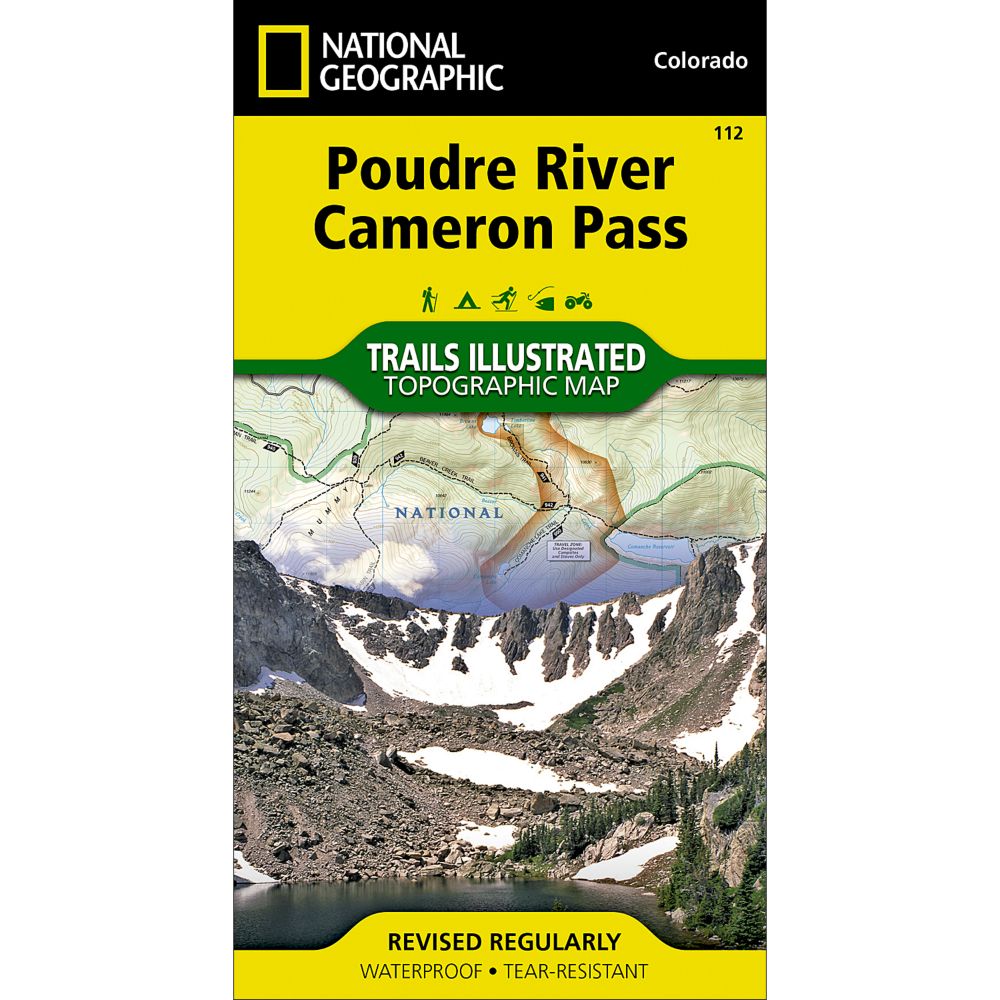 112 Poudre River/Cameron Pass Trail Map