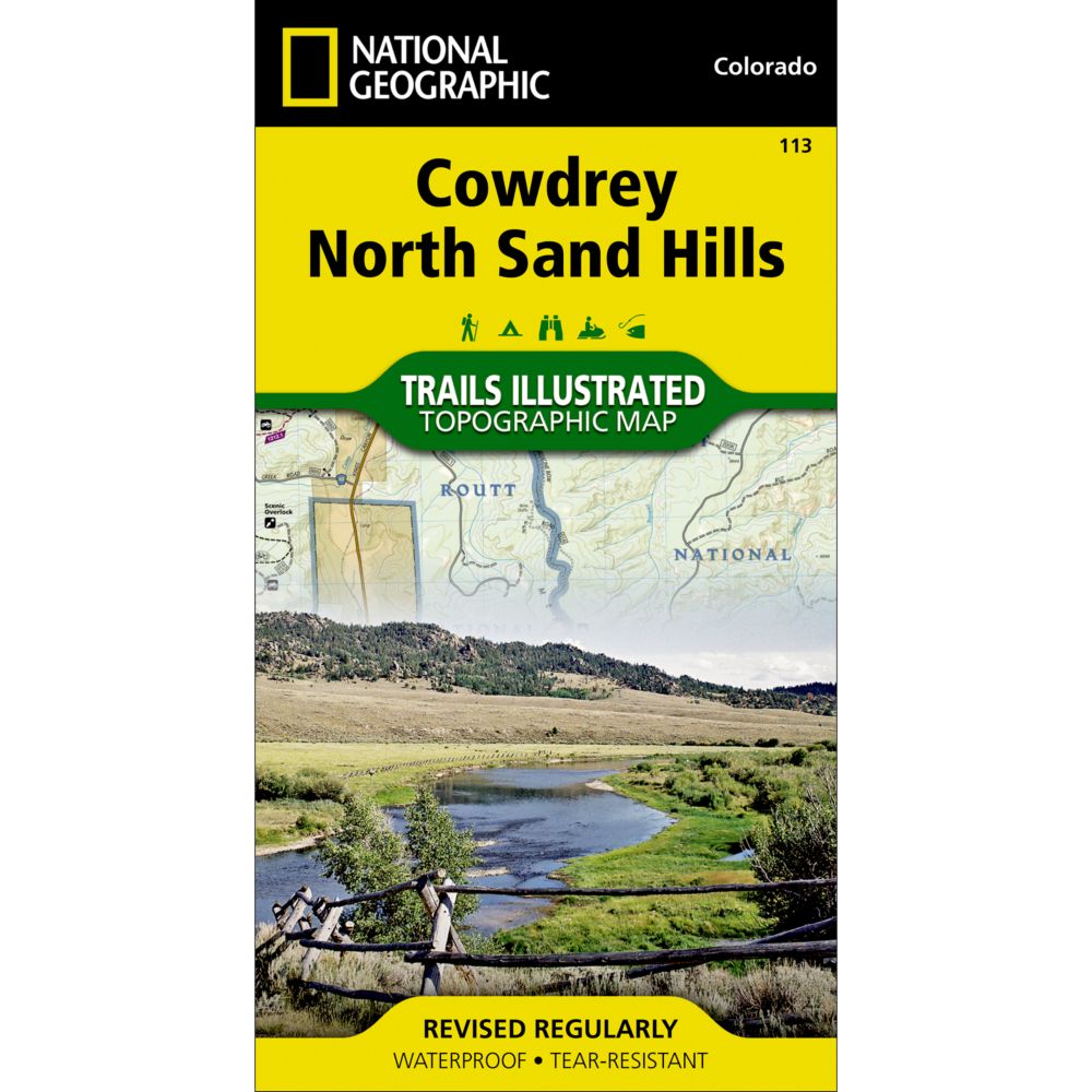 113 Cowdrey/North Sand Hills Trail Map 
