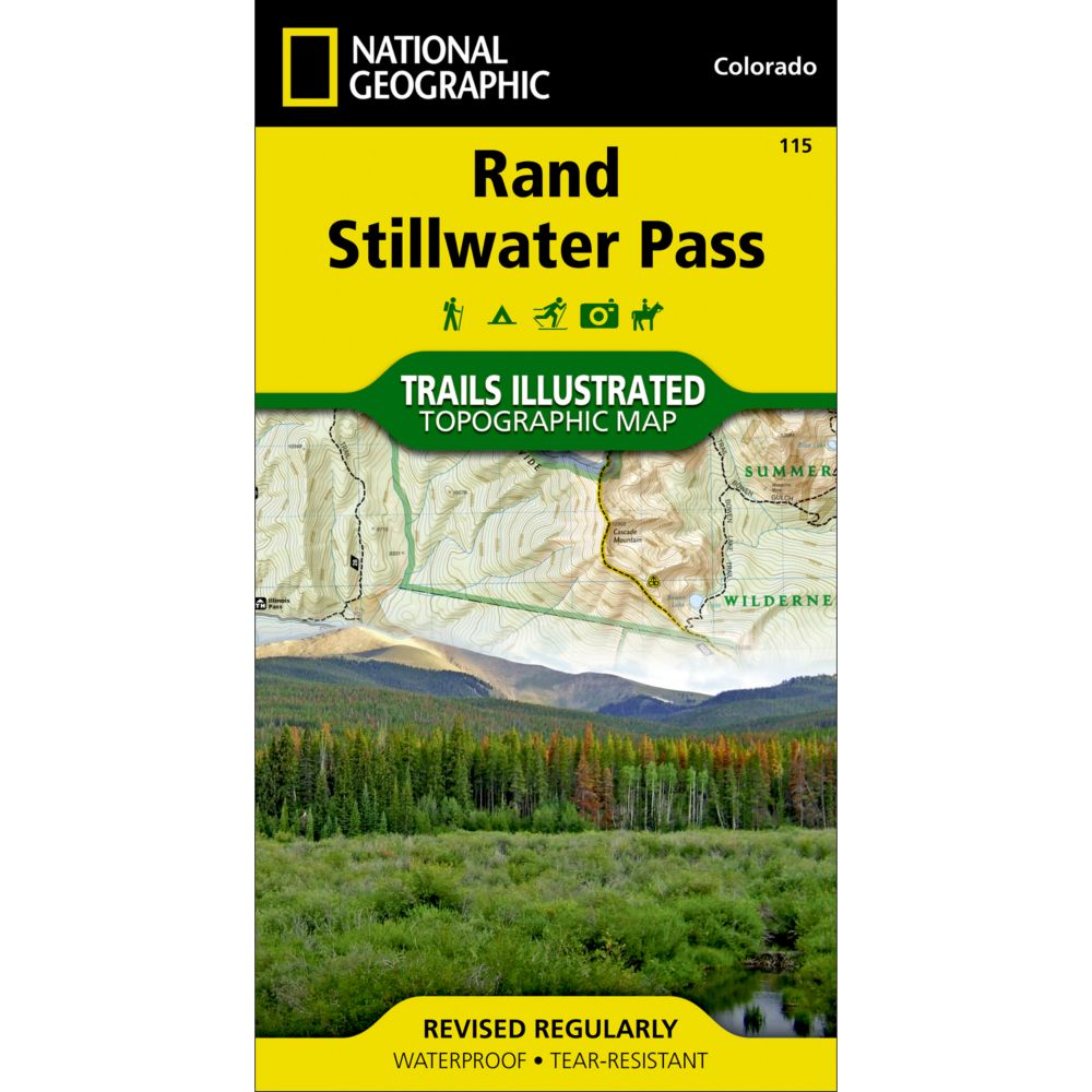 115 Rand/Stillwater Pass Trail Map