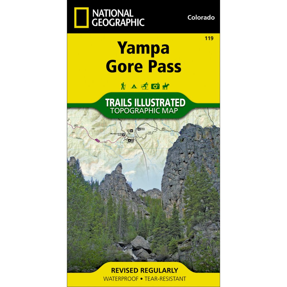 119 Yampa/Gore Pass Trail Map 