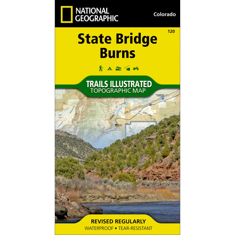 National Geographic State Bridge/Burns Trail Map 