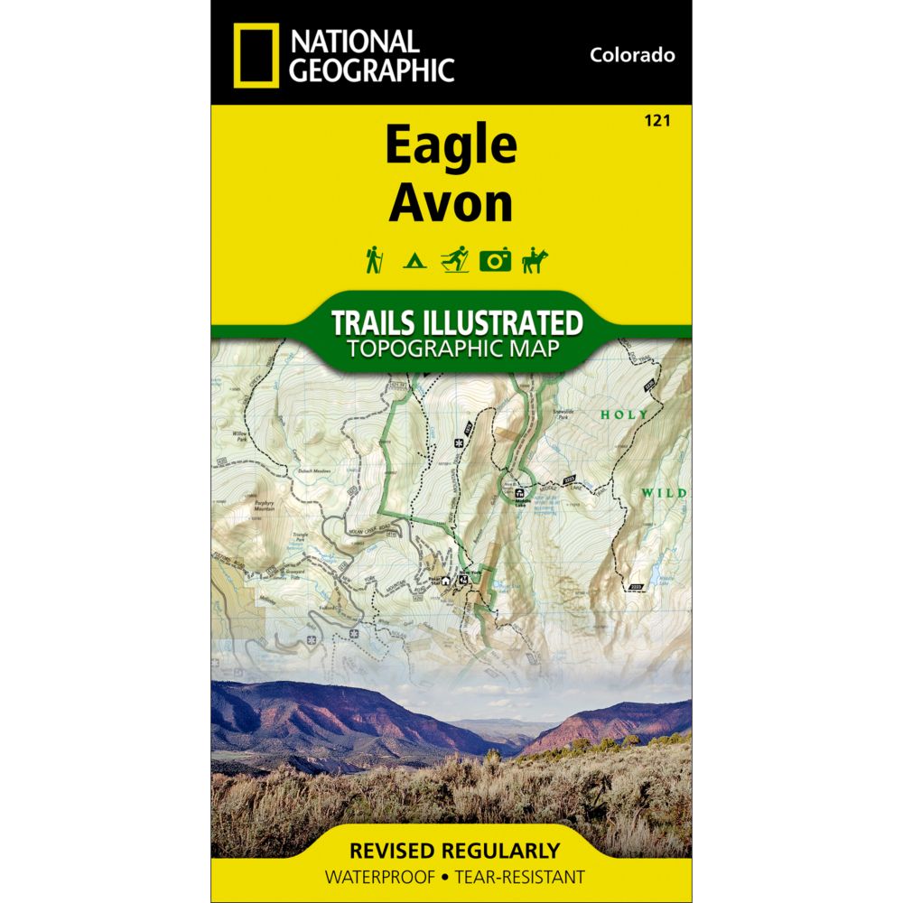 National Geographic Eagle/Avon Trail Map 