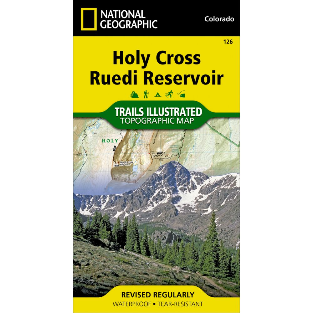 126 Holy Cross/Ruedi Reservoir Trail Map 