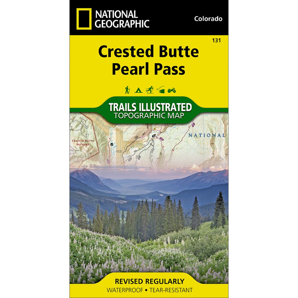 131 Crested Butte/Pearl Pass Trail Map