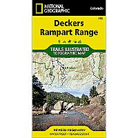 Deckers/Rampart Range Trail Map 