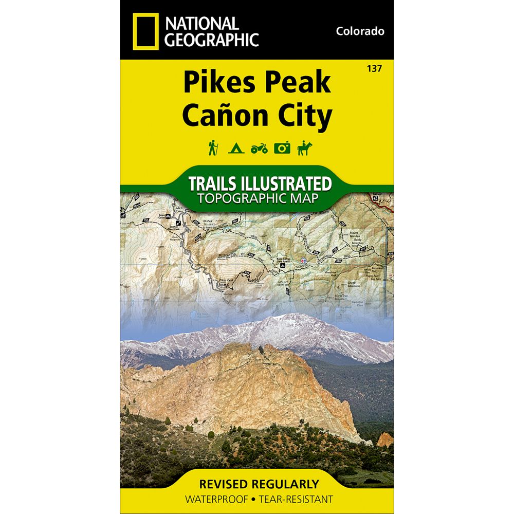 Pikes Peak/Canon City Trail Map 
