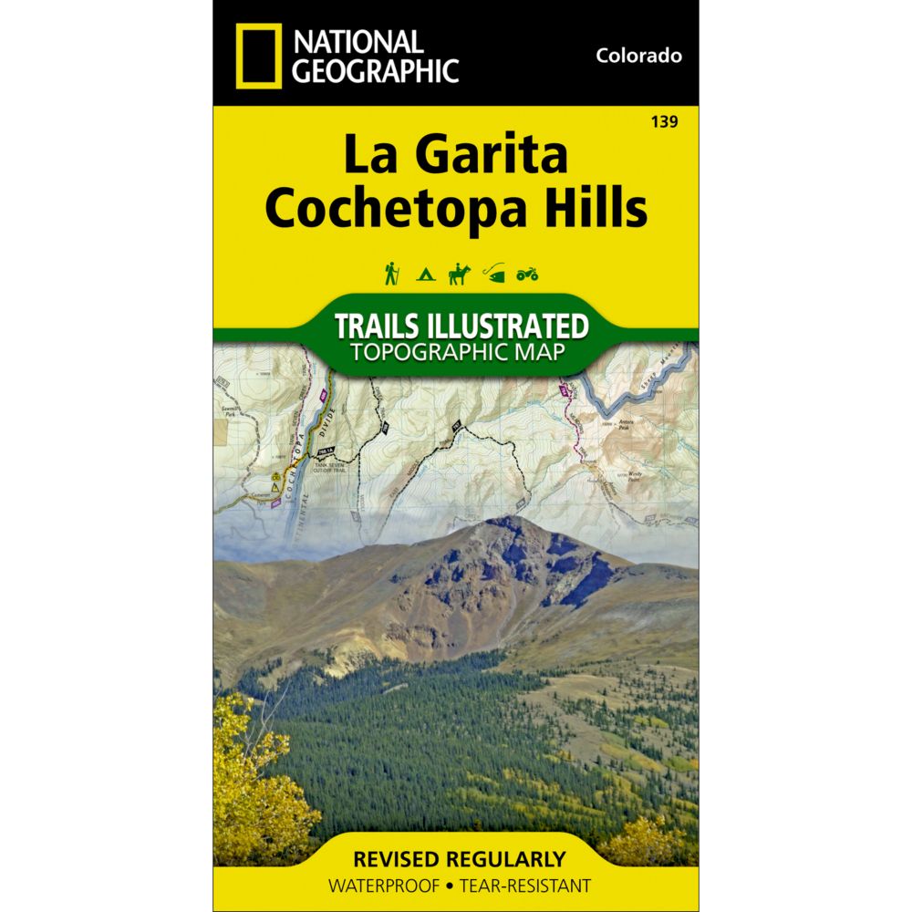 139 La Garita/Cochetopa Hills Trail Map 