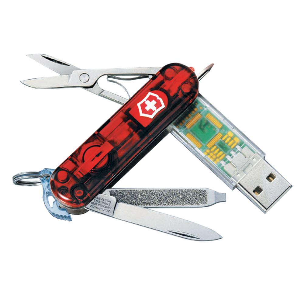 Swiss Army Multitool with 4GB USB Drive