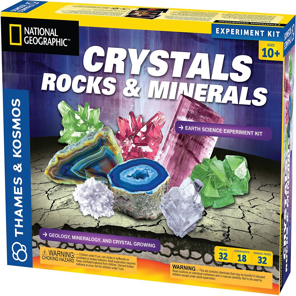 National Geographic Crystals, Rocks, and Minerals Kit