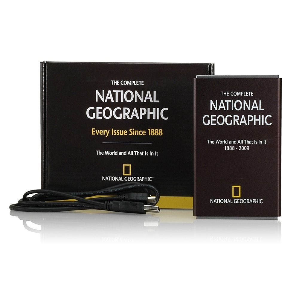 Complete National Geographic on 160-GB Hard Drive - Updated Edition