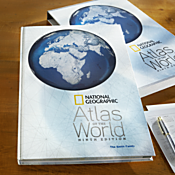 Personalized Deluxe 9th Edition Atlas of the World