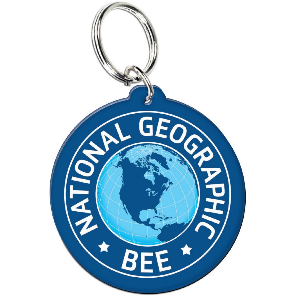 National Geographic Bee Key Chain
