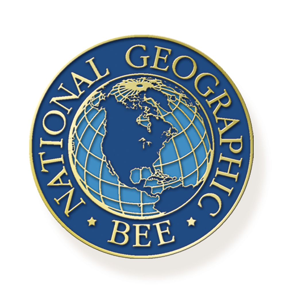National Geographic Bee Enameled Pin