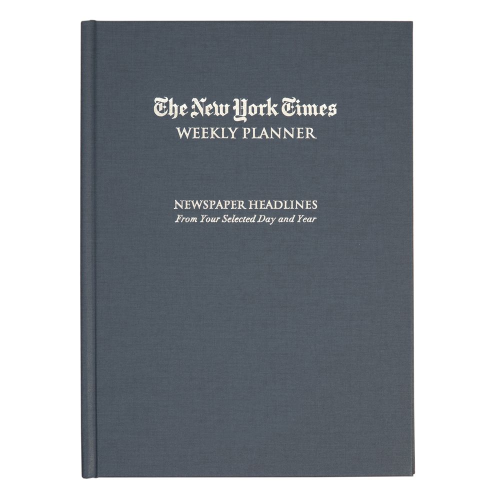 New York Times ''Your Date'' Weekly Planner
