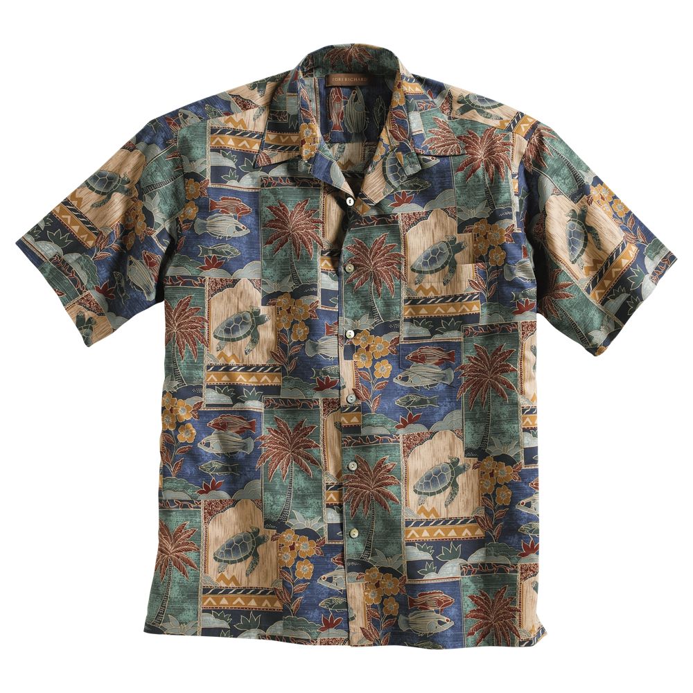 Cotton Aloha Travel Shirt