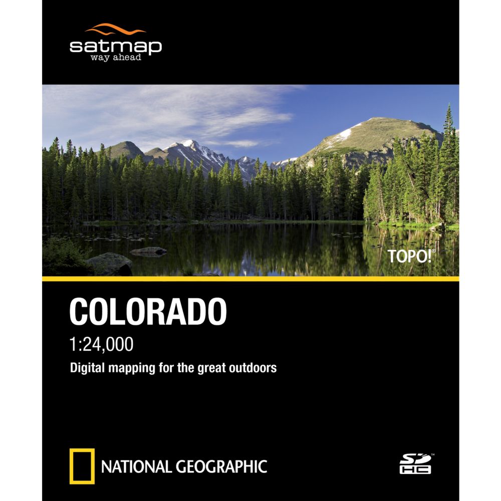 TOPO! SD Card: Colorado