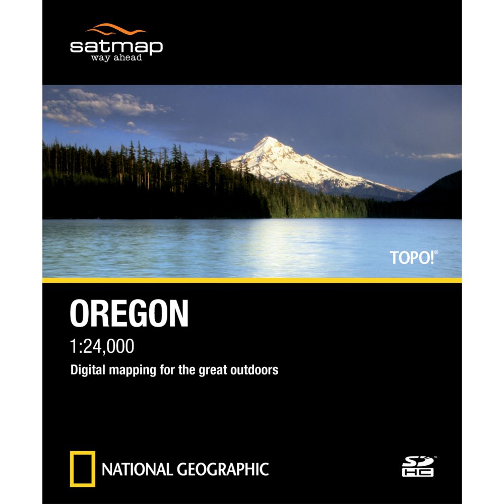 TOPO! SD Card: Oregon
