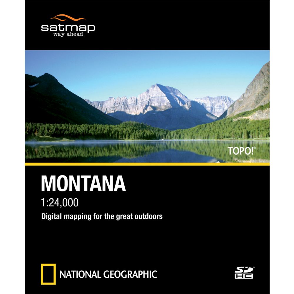 TOPO! SD Card: Montana