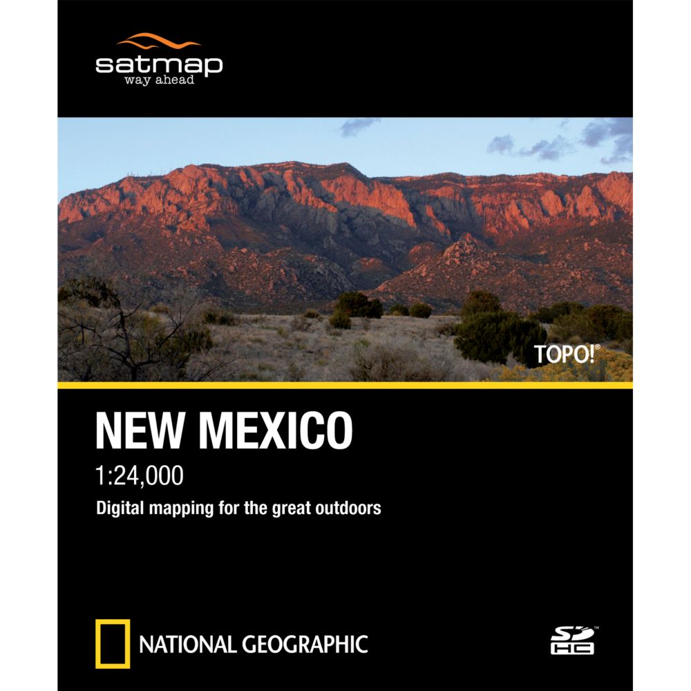 TOPO! SD Card: New Mexico