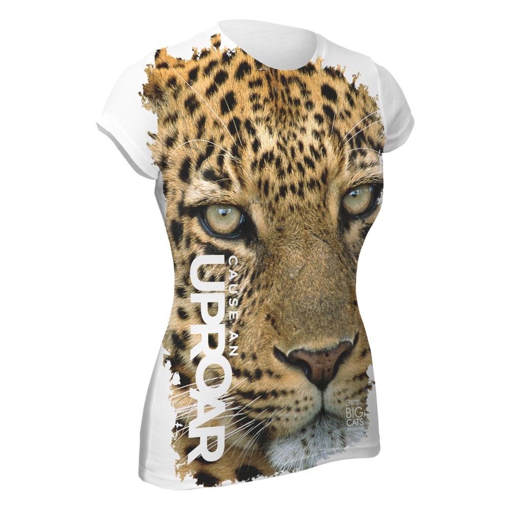 Women's Leopard ''Cause An Uproar'' Shirt