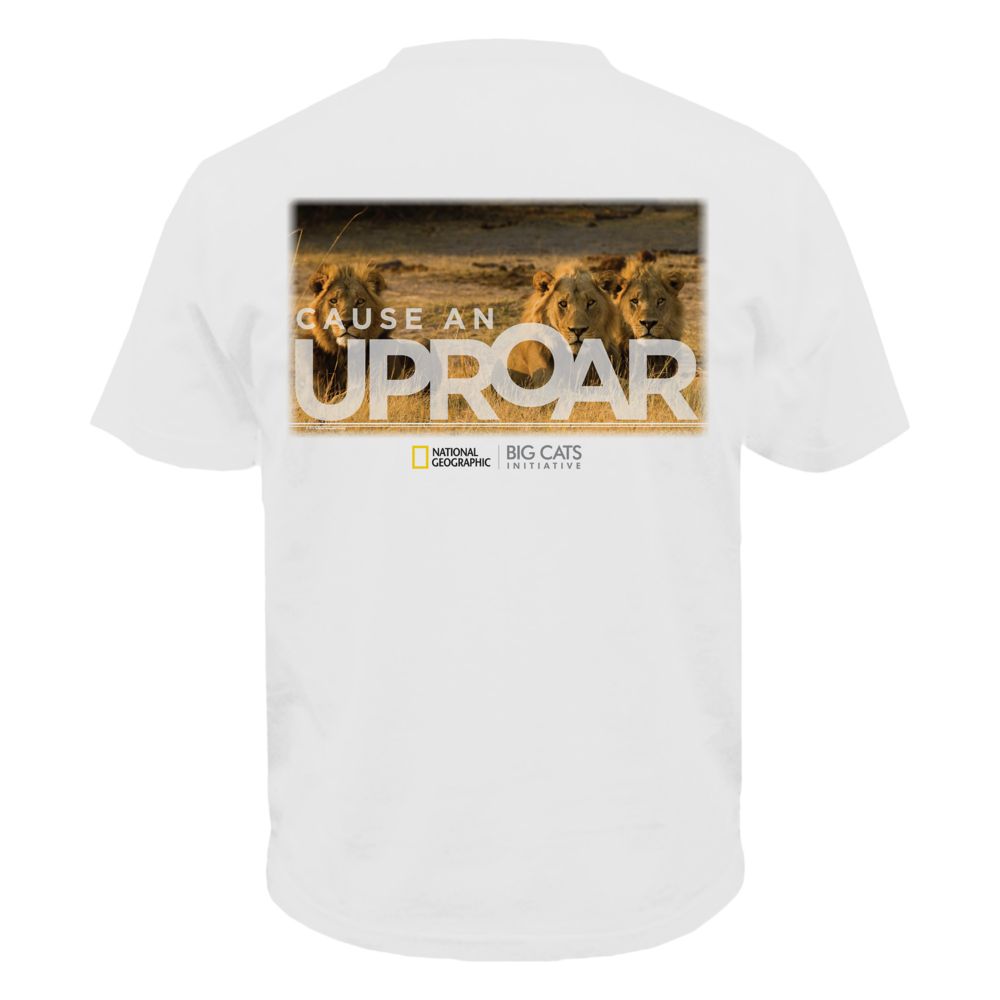 Lions ''Cause An Uproar'' Big Cat T-Shirt - Adult Sizes