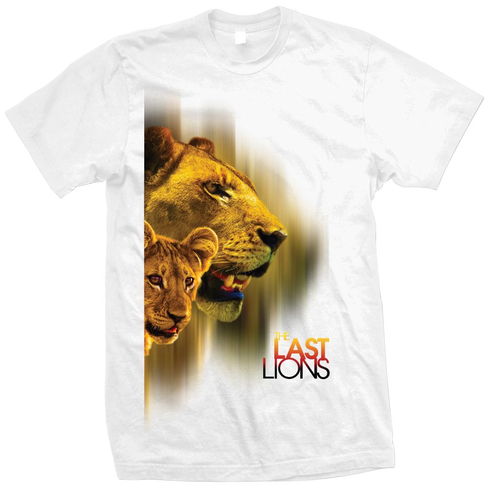 ''The Last Lions'' T-Shirt Adult Sizes