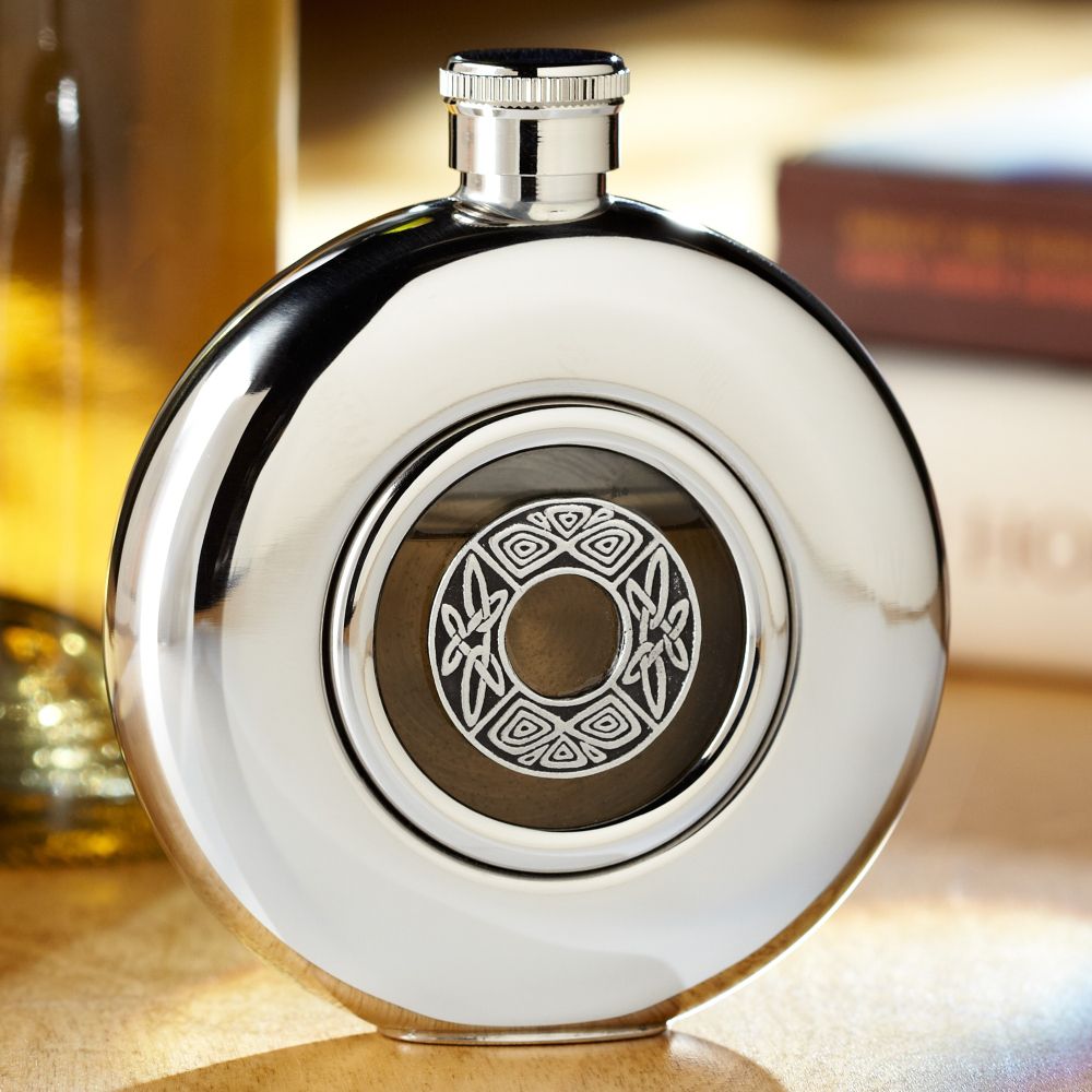 Celtic Pewter Flask