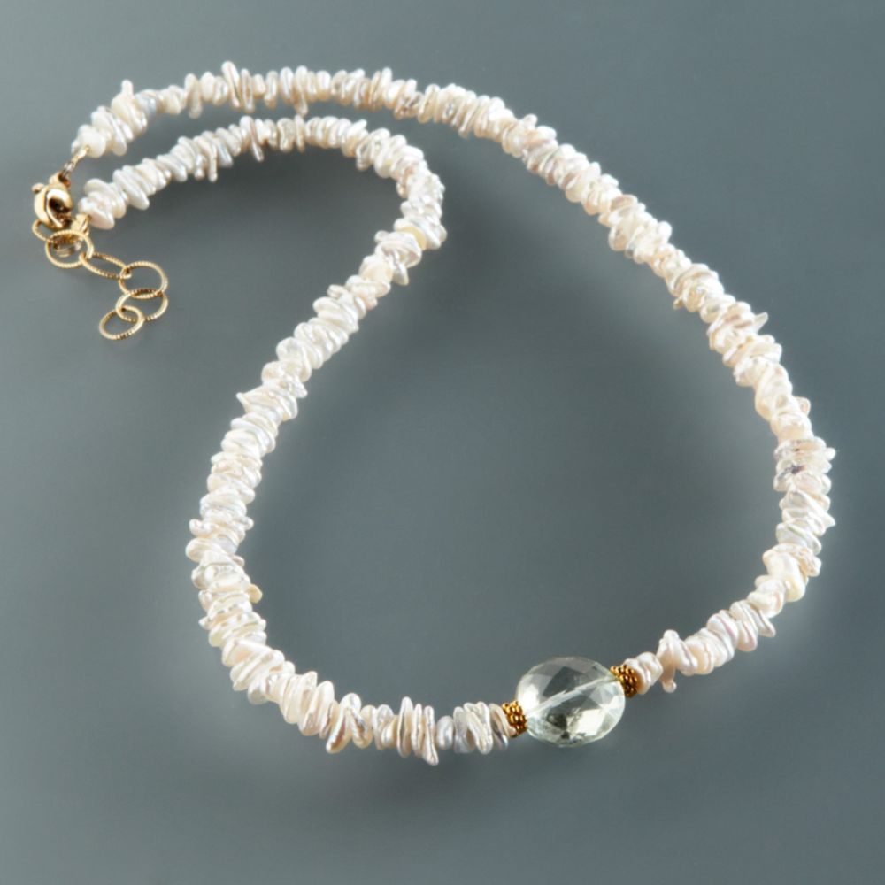 Pearl Puka Necklace