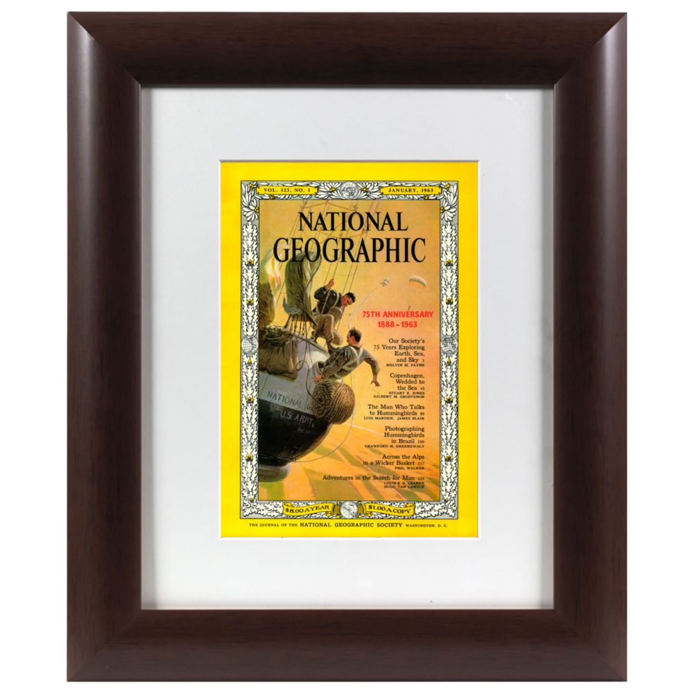 Framed ''Your Year'' National Geographic Magazine