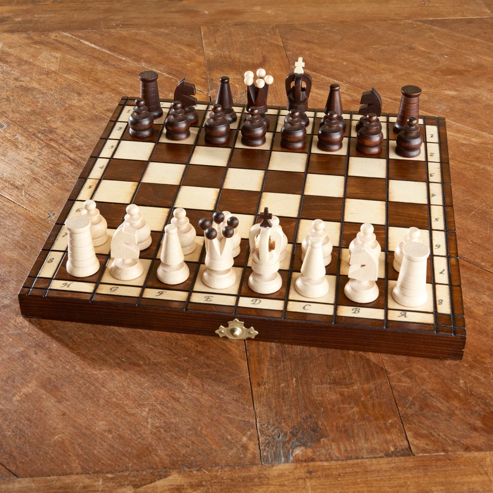 Handcarved Polish Chess Set