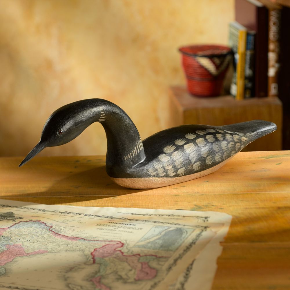 Richard Morgan Handcarved Loon