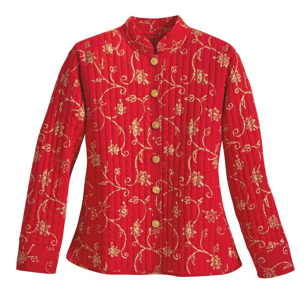 Rajasthani Block-print Jacket - Get Details
