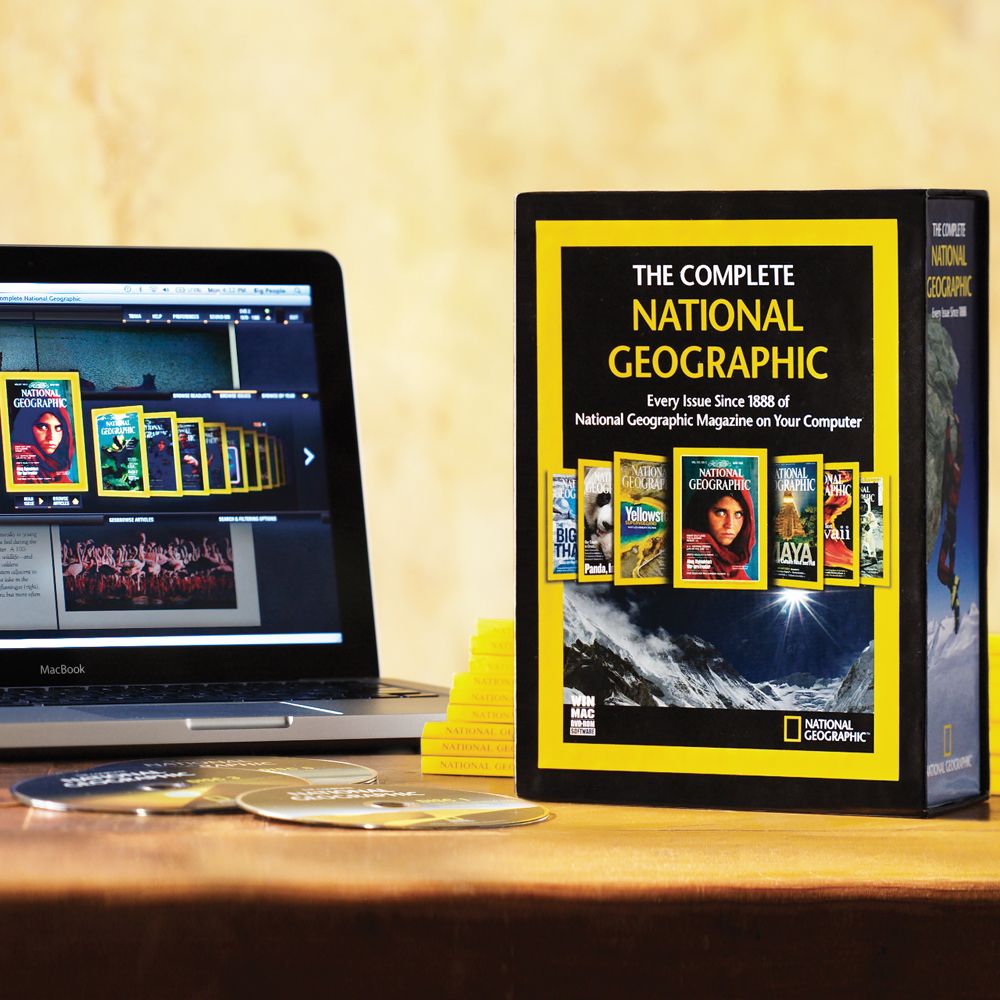 Complete National Geographic on 6 DVD-ROMs - 2010 Updated Edition