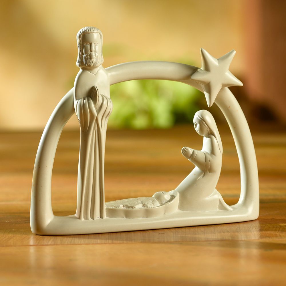 Soapstone Kenyan Nativity