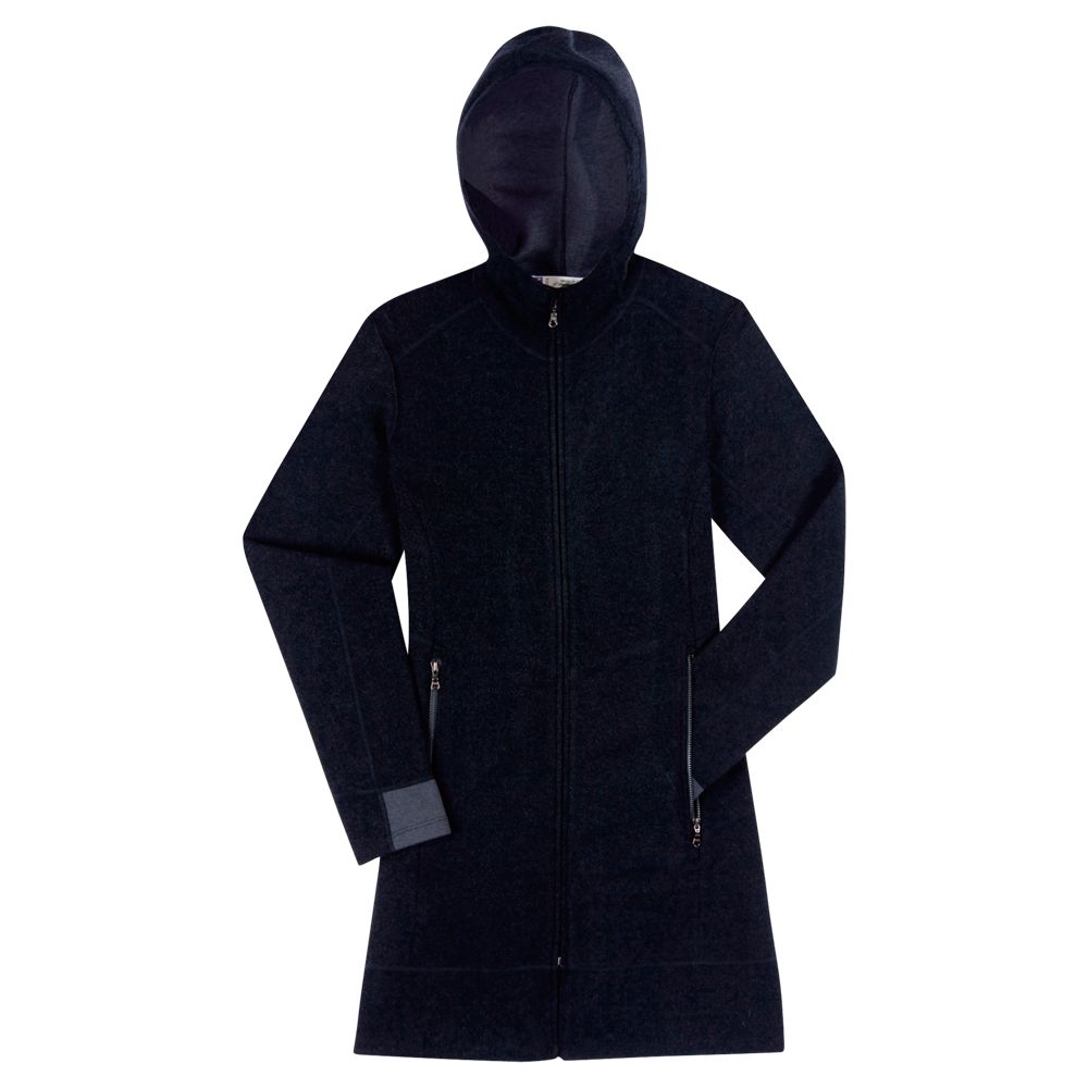 Women's New Zealand Wool Travel Hooded Cardigan