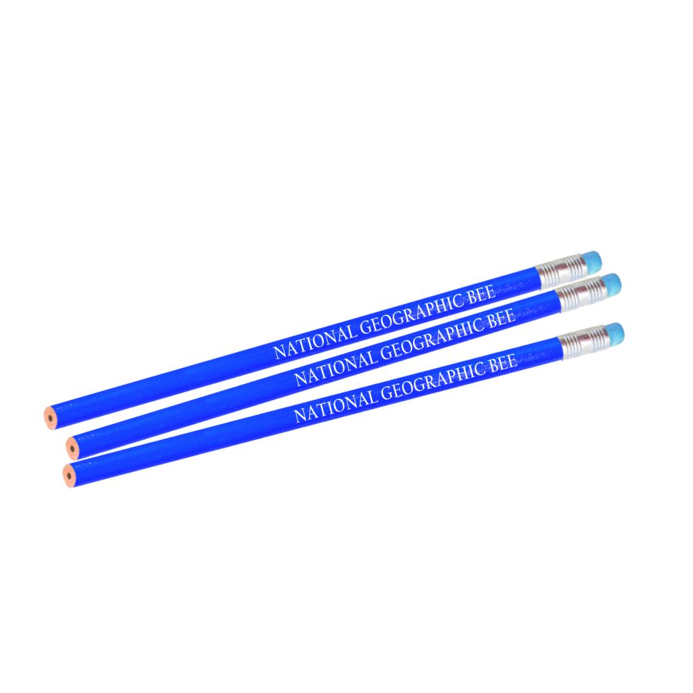 National Geographic Bee Pencil - Pack of 10