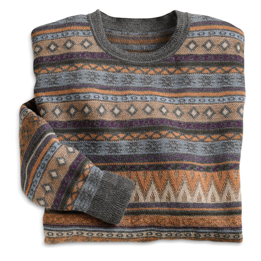 Men’s Bingham Silk and Alpaca Sweater