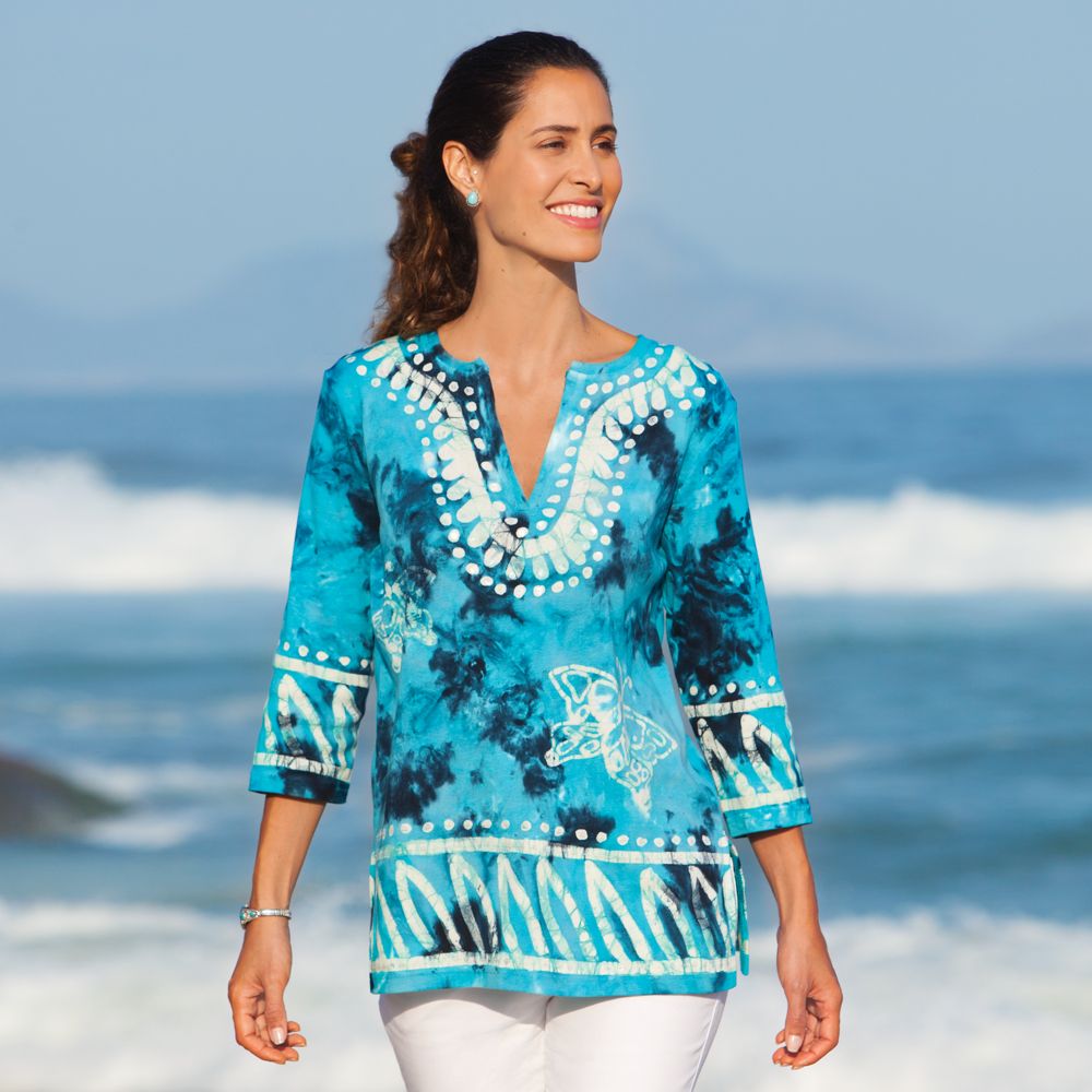 Batik Butterfly Tunic