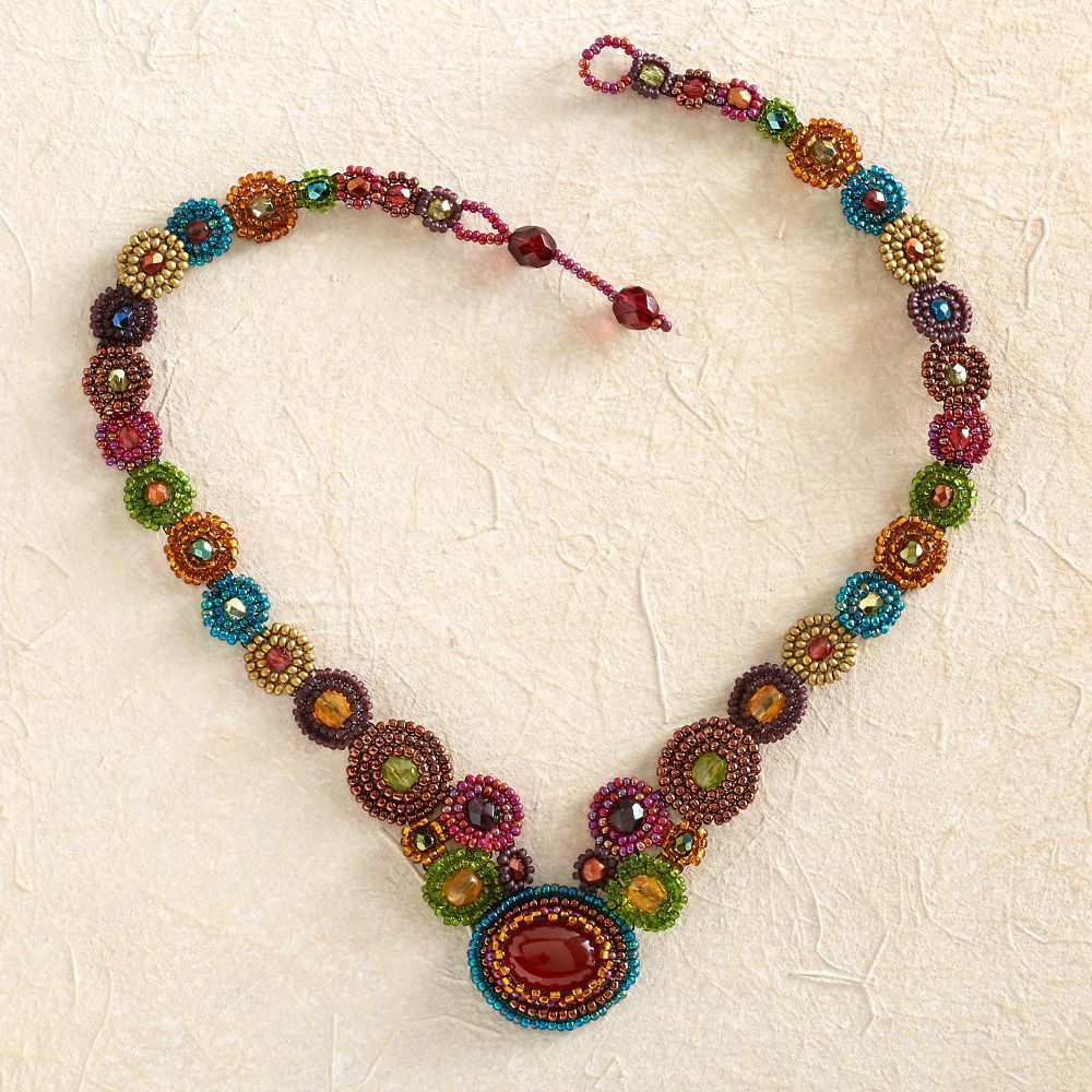 Maya Beaded Necklace