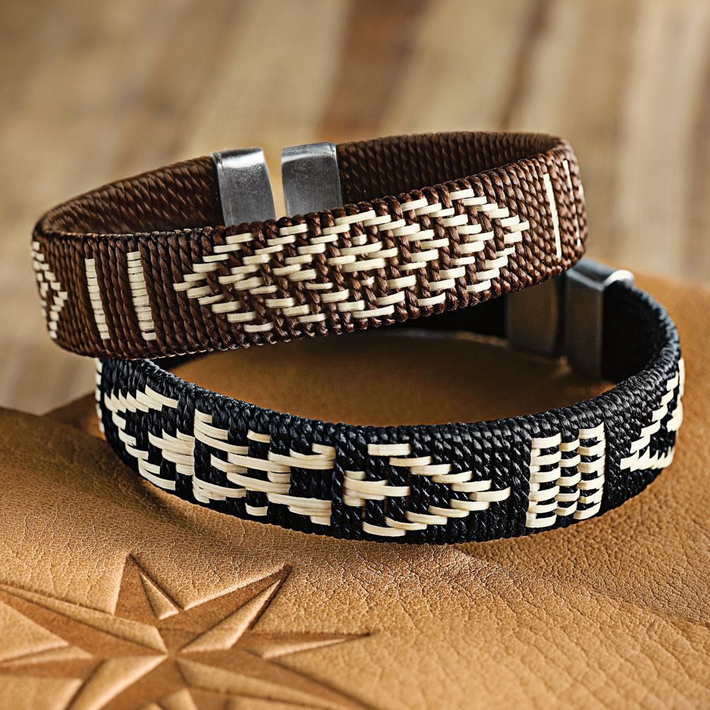 Sinu Woven Palm Bracelets - Set of 2