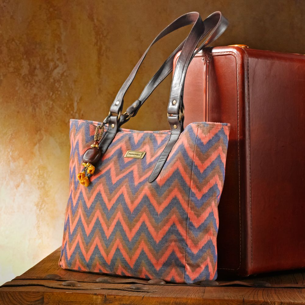 Cambodian Ikat Bag
